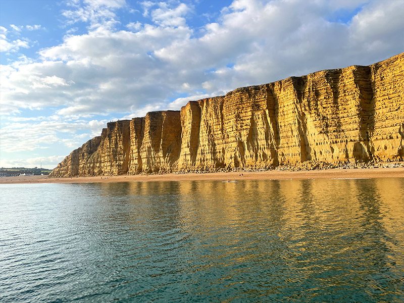 West Bay Cliffs Dorset